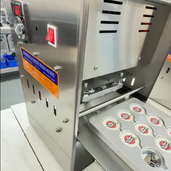 Coffee Tea Paper Cups - Machine de scellage thermique semi-automatique pour