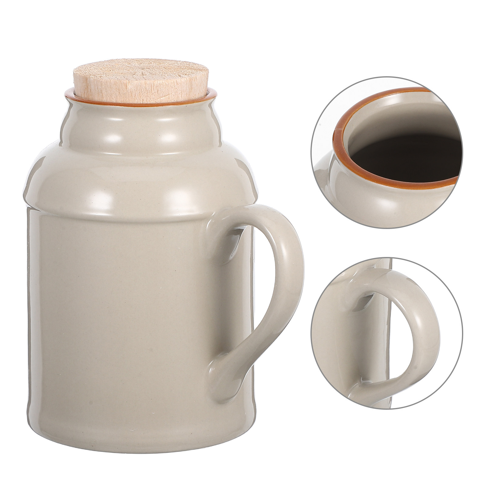 Coffee Tea Uses - Bouilloire à eau en céramique vintage