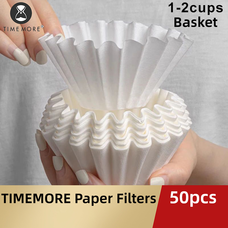 Coffee Tea Paper Cups - TIMEMORE 1-2 tasses panier café papier