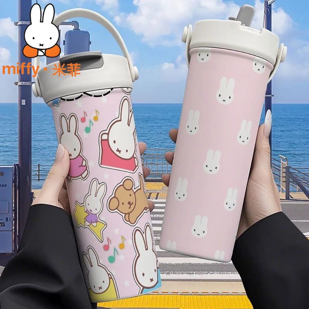 Coffee Tea Japan - Thermos portable Miffy Rabbit, tasse à