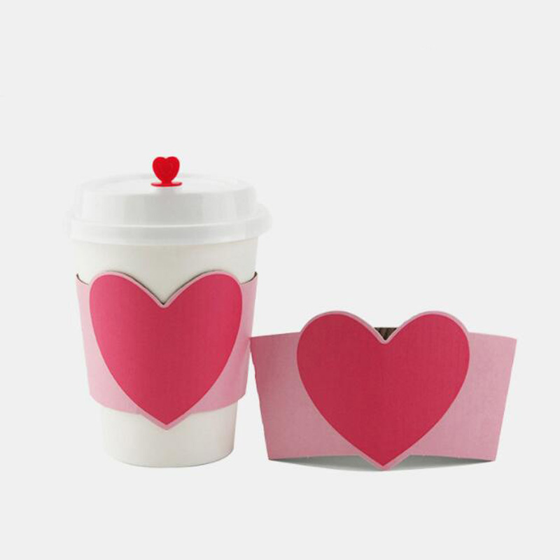 Coffee Tea Paper Cups - Manchon de tasse jetable pour tasses