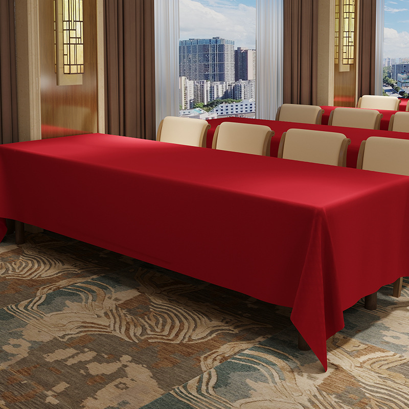 Coffee Tea Festival - Grande nappe rouge pour mariage, nappe