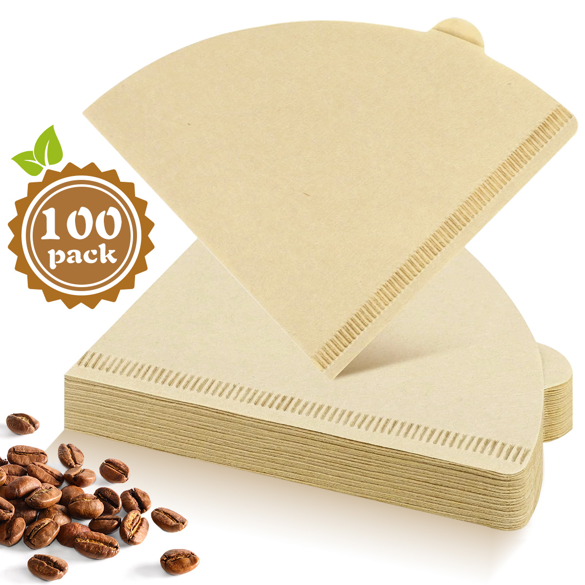 Coffee Tea Paper Cups - Filtres à café coniques jetables en