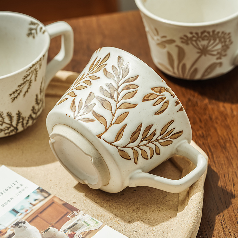 Coffee Tea For Plants - Tasse en céramique créative, peinte à