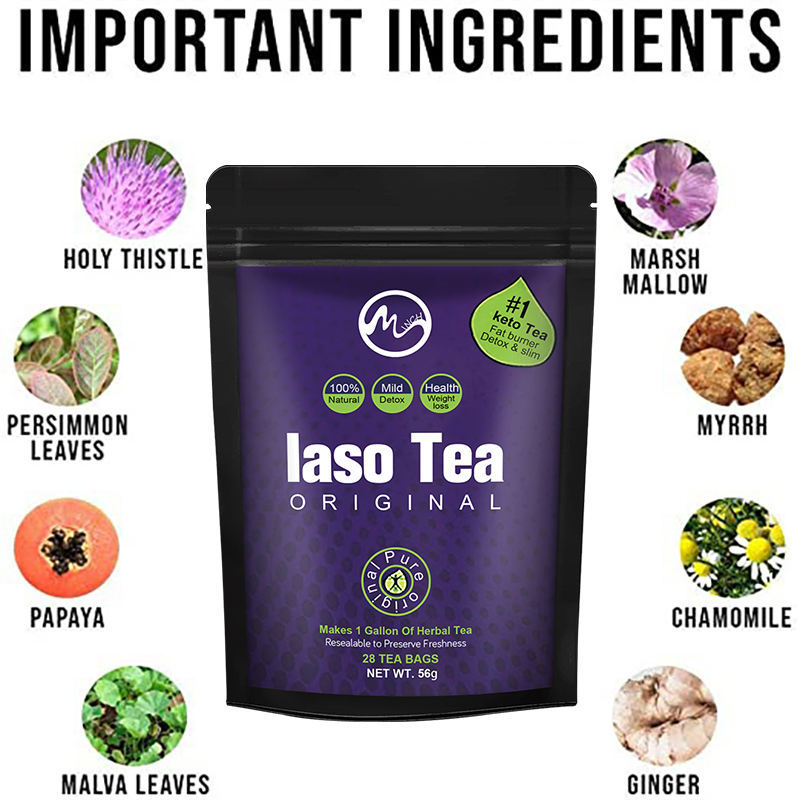 Laso Tea Detox IASO Nettoyant  - Coffee Tea For Weight Loss avis et prix