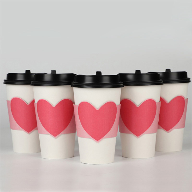 Manchon de tasse jetable pour  - Coffee Tea Paper Cups avis et prix