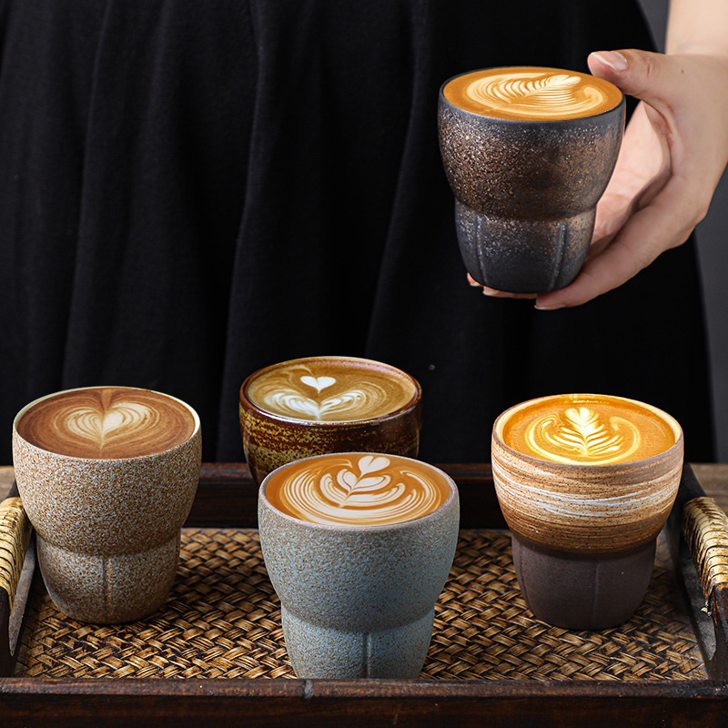 Tasse à expresso en poterie br - Coffee Tea Japan avis et prix