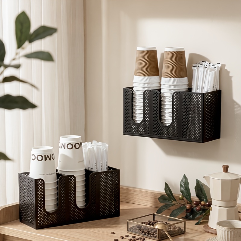 Support de rangement en maille - Coffee Tea Paper Cups avis et prix