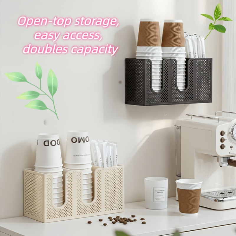 Support de rangement en maille - Coffee Tea Paper Cups avis et prix