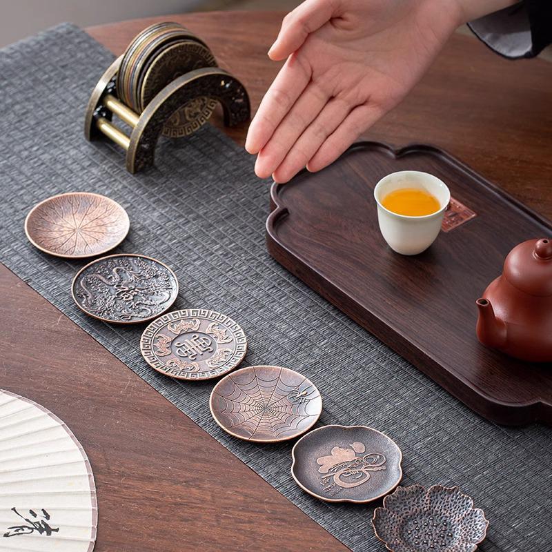 Sous-verres en alliage rétro Z - Coffee Tea Uses avis et prix