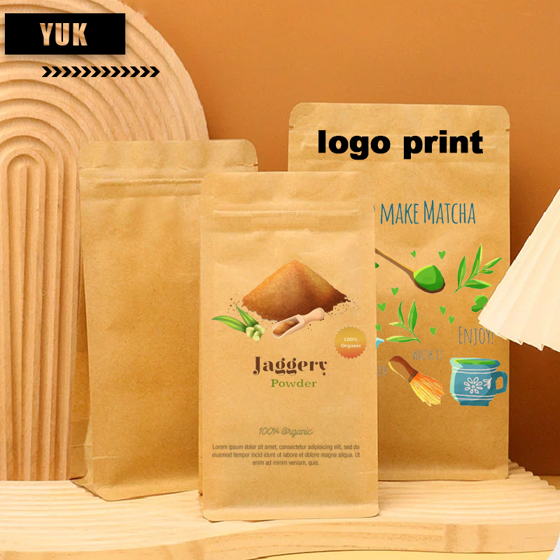 Sac debout scellé à huit côtés - Coffee Tea For Plants avis et prix