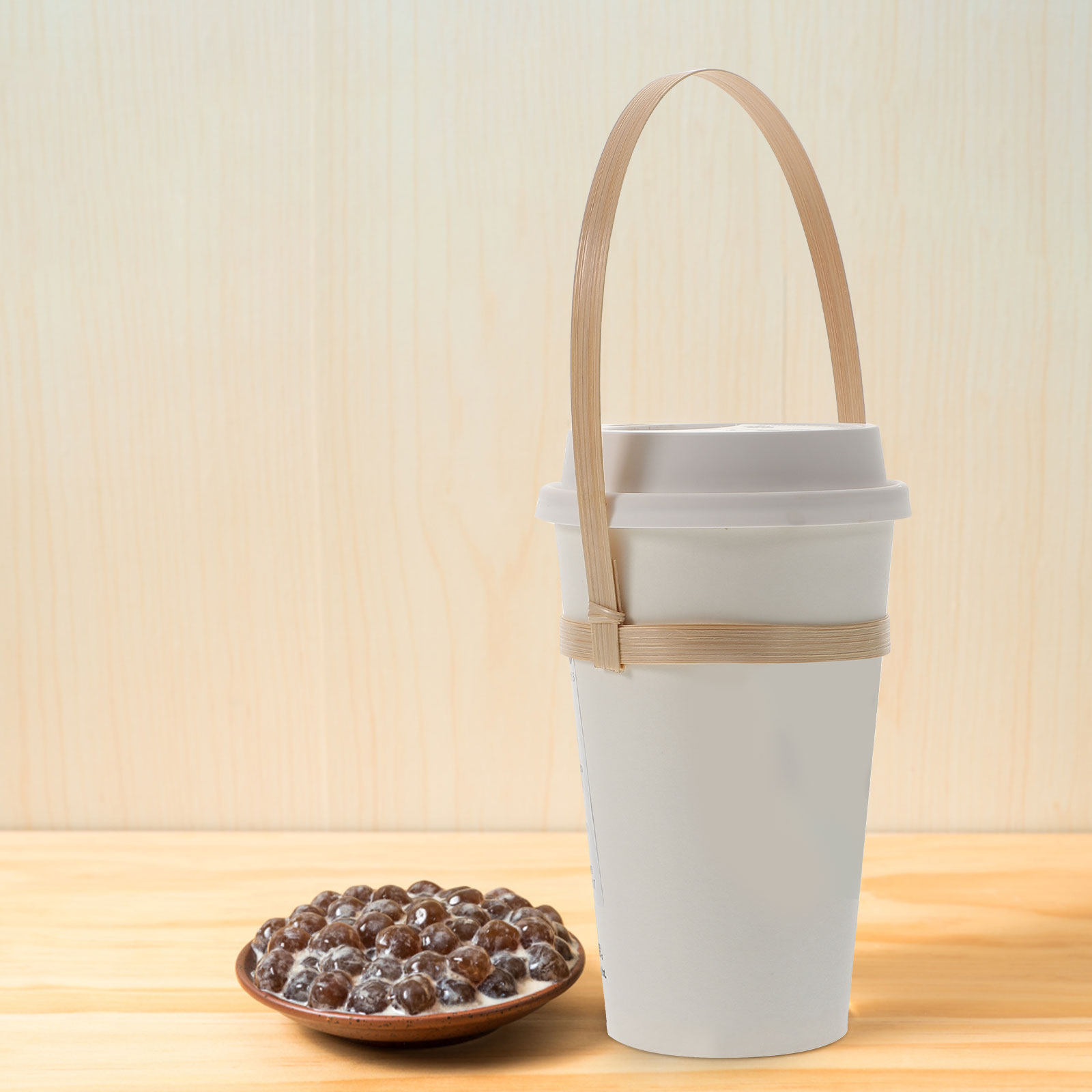 Lot de 10 porte-gobelets en ba - Coffee Tea Holders avis et prix