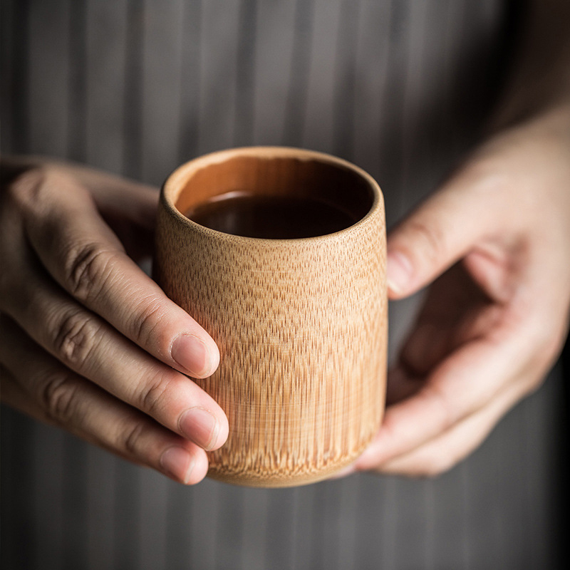 Tasse en bambou naturelle scul - Coffee Tea Japan avis et prix