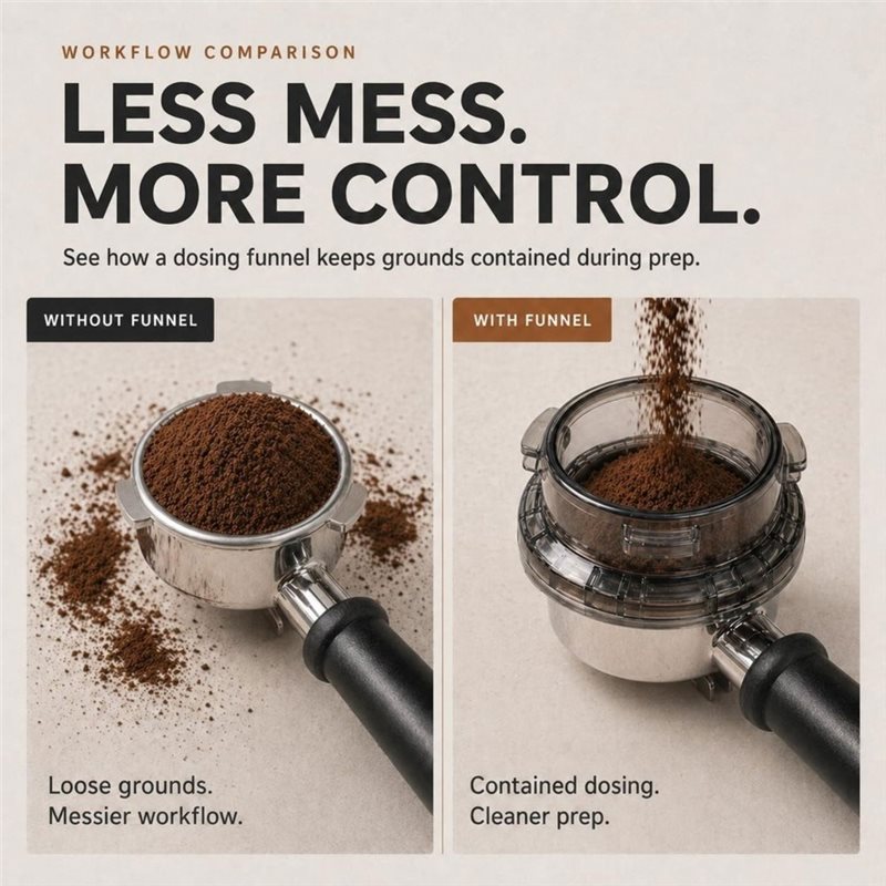Promotion ! Entonnoir à dosage - Breville Espresso Barista Touch avis et prix