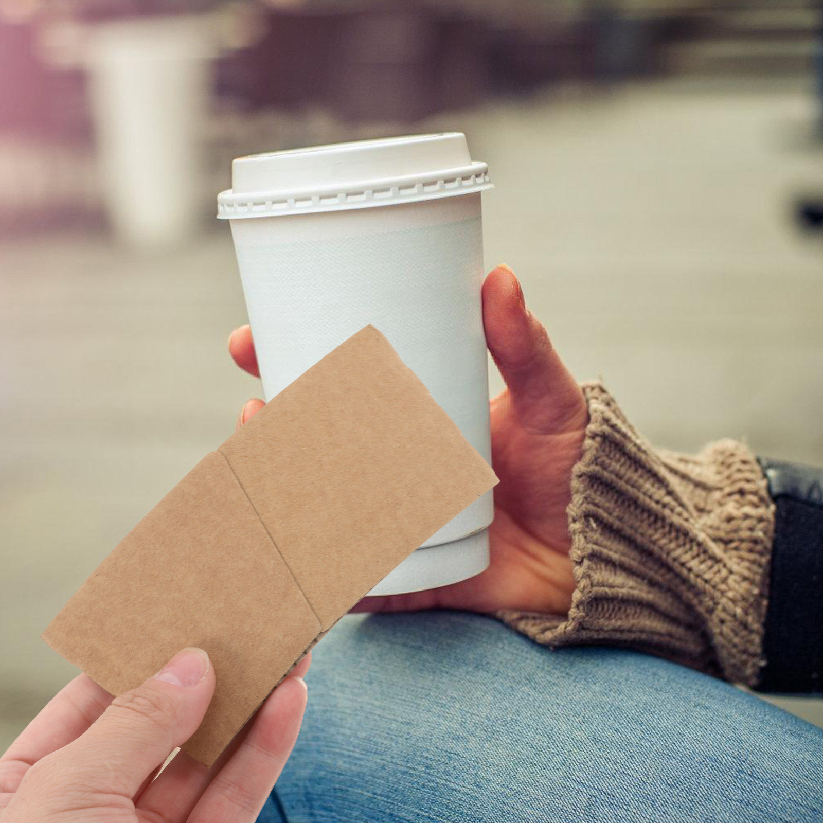 Manchons de protection jetable - Coffee Tea Paper Cups avis et prix