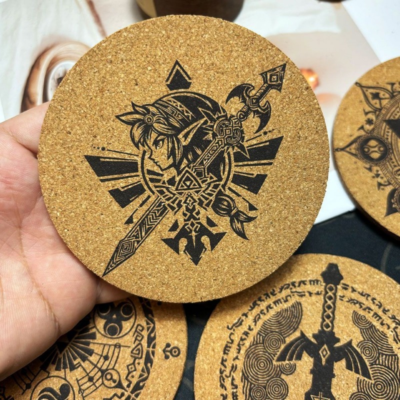 Zelda – dessous de verre rond  - Coffee Tea Japan avis et prix